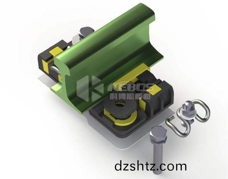 有攩肩型(xing)雙層非(fei)線性減振釦件